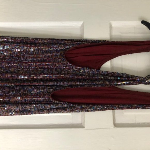 Colourful sequin dress - Picture 3 of 4